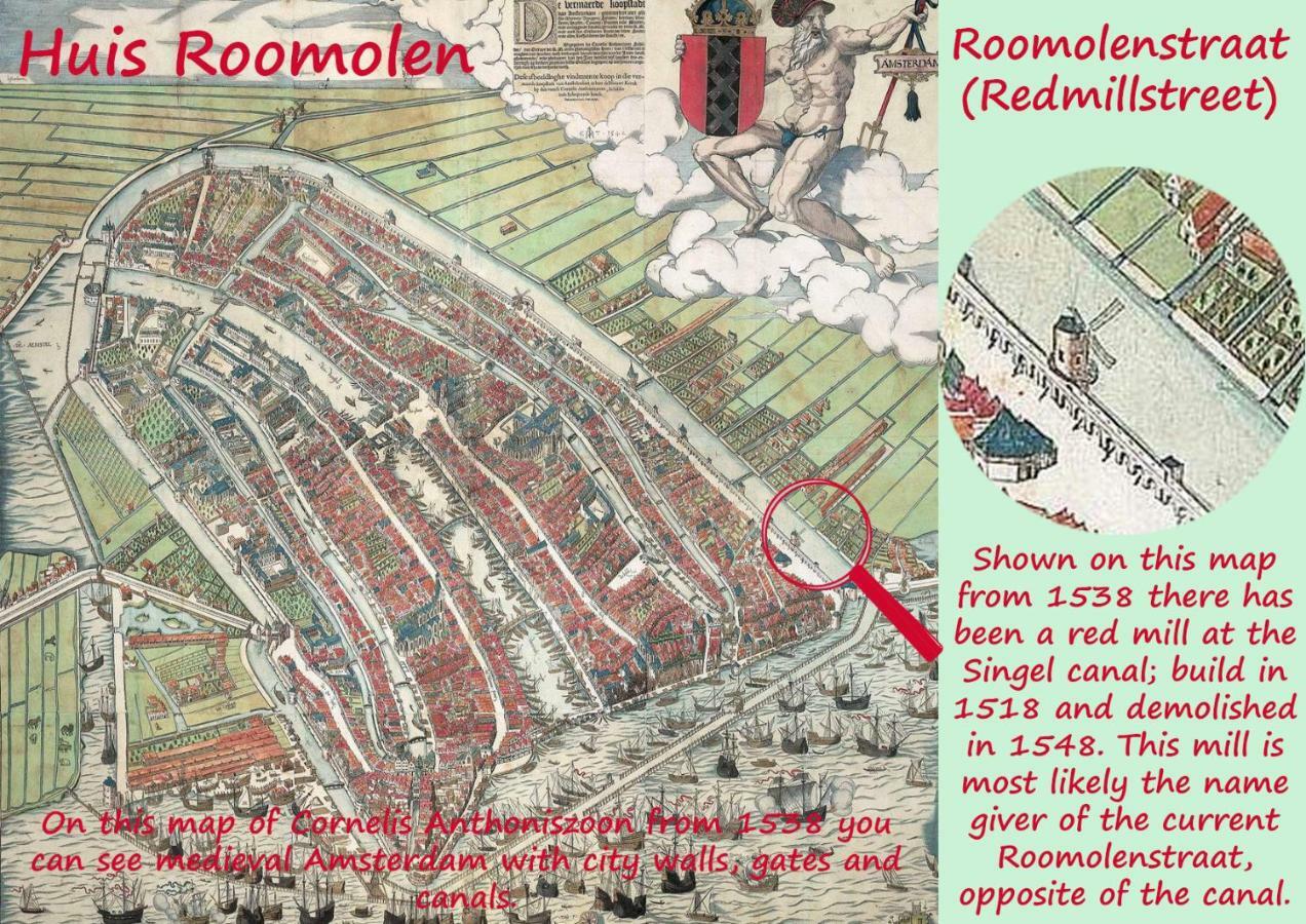 Huis Roomolen Amsterdam Exteriér fotografie